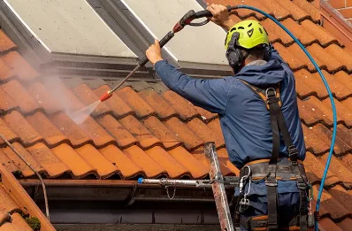 Démoussage et hydrofuge de toiture à Saint-Domet